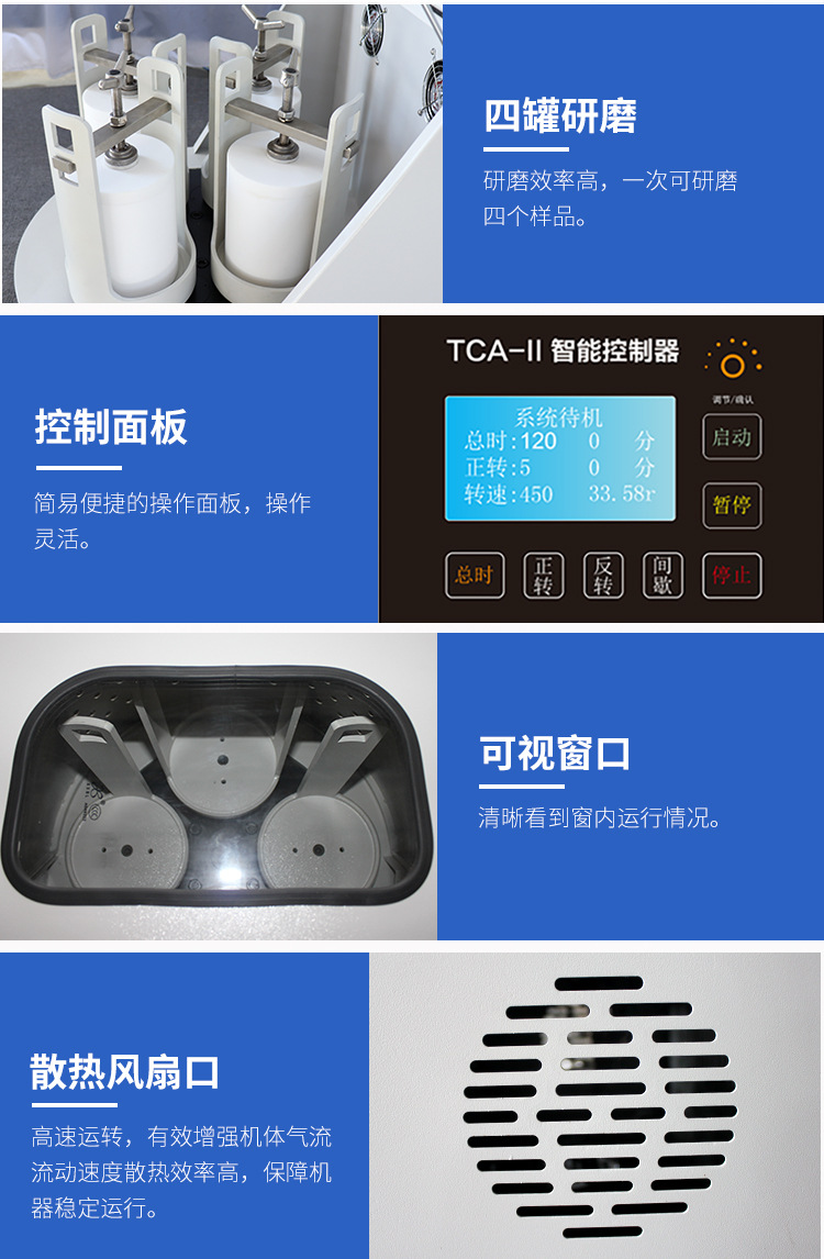 行星球磨機(半圓形款) XQM-1A